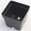 Landmark 03.00 Square Press Fit Pot Black 800 Per Case 52 Cases Per Pallet — thumbnail 2 of 2