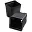 T. O. Plastics 04.50 Sq Pot Square Vacuum Deep 3X5 Black 375 Per Case 28Cs/Pl 700051C — thumbnail 2 of 2