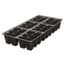 T. O. Plastics 606 Standard Deep Jumbo Insert Black 100 Per Case 63Cs/Pl St-I-0606-Deep (Jumbo 606) — thumbnail 2 of 2