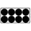 SUM 12CM H-8 FILLING TRAY 2X4 100/CS  32CS/PL — thumbnail 2 of 2