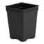 DILLEN DSQVP3PF/D 03.00 SQUARE PF PRESS FIT VAC POT DEEP BLACK 800 PER CASE 54 CASES PER PALLET — thumbnail 2 of 2