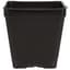 DILLEN DSQVP4PF/D 04.00 SQUARE PF PRESS FIT POT DEEP BLACK  450 PER CASE 54 CASES PER PALLET — thumbnail 2 of 2