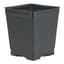 DILLEN DSQVP45PF/D 04.50 SQUARE PF PRESS FIT VAC POT DEEP BLACK 375 PER CASE 28 CASES PER PALLET — thumbnail 2 of 2
