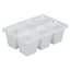DLN T306BP (ACH) TRUE 6 CELL BSKT PACK WHT 300/CS — thumbnail 2 of 2