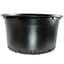 NS EG10000S ECONO-GRIP SQUAT, TRADE SIZE 20 GALLON, 20.51 GALLON, BLACK 14/CS 12CS/TOWER (22-3/4"X13-1/8"), 20Gallon — thumbnail 2 of 2