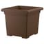 HC 15.5" Accent Square Planter Chocolate Akro Mils — thumbnail 2 of 2