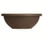 HC 18" Garden Bowl Planter Chocolate w/ Removable Drain Plugs Akro Mils — thumbnail 2 of 2