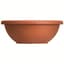 HC 18" Garden Bowl Planter Clay w/ Removable Drain Plugs Akro Mils — thumbnail 2 of 2