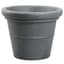 HC 17" Terrazzo Round Planter w/ Heavy Rim Black Granite Akro Mils — thumbnail 2 of 2