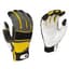 BGC Mens Performance Glove M Grey Black Yellow With White Palm — thumbnail 2 of 2