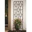 Panacea 78" Contemporary Trellis Black — thumbnail 2 of 2