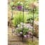 Panacea 33" Scroll 2 Tier Plant Stand Black — thumbnail 2 of 2