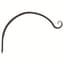 Panacea 7" Forged Hook Curved Black — thumbnail 2 of 2