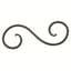 Panacea 6" Black Forged S Hook — thumbnail 2 of 2