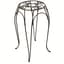 Panacea 20" Brown Cameo Round Plant Stand — thumbnail 2 of 2
