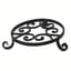 Panacea 8" Old World Forged Black Pot Trivet — thumbnail 2 of 2