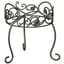 Panacea 11.5" Plant Stand Scroll & Ivy Black Brushed Bronze — thumbnail 2 of 2
