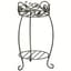 Panacea 21.5" Plant Stand Scroll & Ivy Black Brushed Bronz — thumbnail 2 of 2