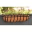 Panacea 30" Flat Iron Series Window / Deck Planter With Liner — thumbnail 2 of 2