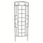 Panacea 72" Romantic Curved Trellis Black — thumbnail 2 of 2