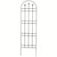Panacea 72" Black Arch Trellis With Finials — thumbnail 2 of 2