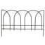 Panacea 24"x15" Black Arches Garden Edge — thumbnail 2 of 2