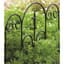 Panacea 16"x18" Black Garden Edge With Finial — thumbnail 2 of 2