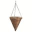 Panacea 12" Rope & Fern Cone Hanging Basket — thumbnail 2 of 2
