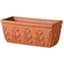 Deroma 12" Window Box Pot Terra Cotta Case Pack — thumbnail 2 of 2