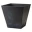 StoneArt Ella 12" Square Planter Black — thumbnail 2 of 2