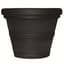 Tusco 24.5" Rolled Rim Planter Black — thumbnail 2 of 2