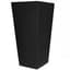 Tusco 26" Cosmo Tall Square Planter Black — thumbnail 2 of 2
