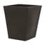 Tusco 18" Cosmo Square Planter Black — thumbnail 2 of 2