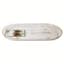 Plastec 6"x12" Plantpak Saucer Oval Clear — thumbnail 2 of 2
