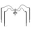 NET 18"/30" 4-Way Flat MOD Manifold Assembly Angle Arrow Dripper w/ Super Flex UV White PE Tubing 25/Bag — thumbnail 2 of 2