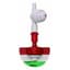 Netafim 18.4gpm SpinNetafim Sprinkler Head Assembly w/ CNL Red Mist Red Body Green Spinner 25/BG — thumbnail 2 of 2