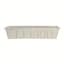 Novelty 18" Polypro Flower Box Planter White — thumbnail 2 of 2