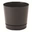 Majestic 12" Cylind Pot Black Full Depth Glossy — thumbnail 2 of 2