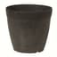 StoneArt 6" Round Dolce Planter Black — thumbnail 2 of 2