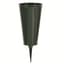 Memorial Vase 4" Green Small Flat Bottom — thumbnail 2 of 2