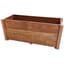 A&G 15"x14"x36" Redwood Formal Planter — thumbnail 2 of 2