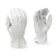 BGC Mens Goatskin Leather Driver M White — thumbnail 2 of 2