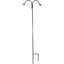 AGW 5/8" Heavy Duty Tall Double Shepherd Hook Black — thumbnail 2 of 2