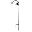 AGW 70"X12" Tall Floral Basket Hanger Hummingbird Black — thumbnail 2 of 2