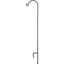 AGW 90"x12" Tall Single Shepherd Hook Black — thumbnail 2 of 2