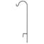 AGW UrbanGarden Square Floral Basket Hanger Matte Black — thumbnail 2 of 2