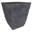 HC 15" Tahoe Square Planter Slate — thumbnail 2 of 2
