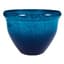 HC 9" Pizzazz Planter Admiral Blue Drip — thumbnail 2 of 2