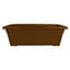 HC 28" Romana Deck Planter Chocolate Akro Mils — thumbnail 2 of 2