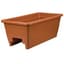 HC 24" Deck Rail Box Planter Clay — thumbnail 2 of 2